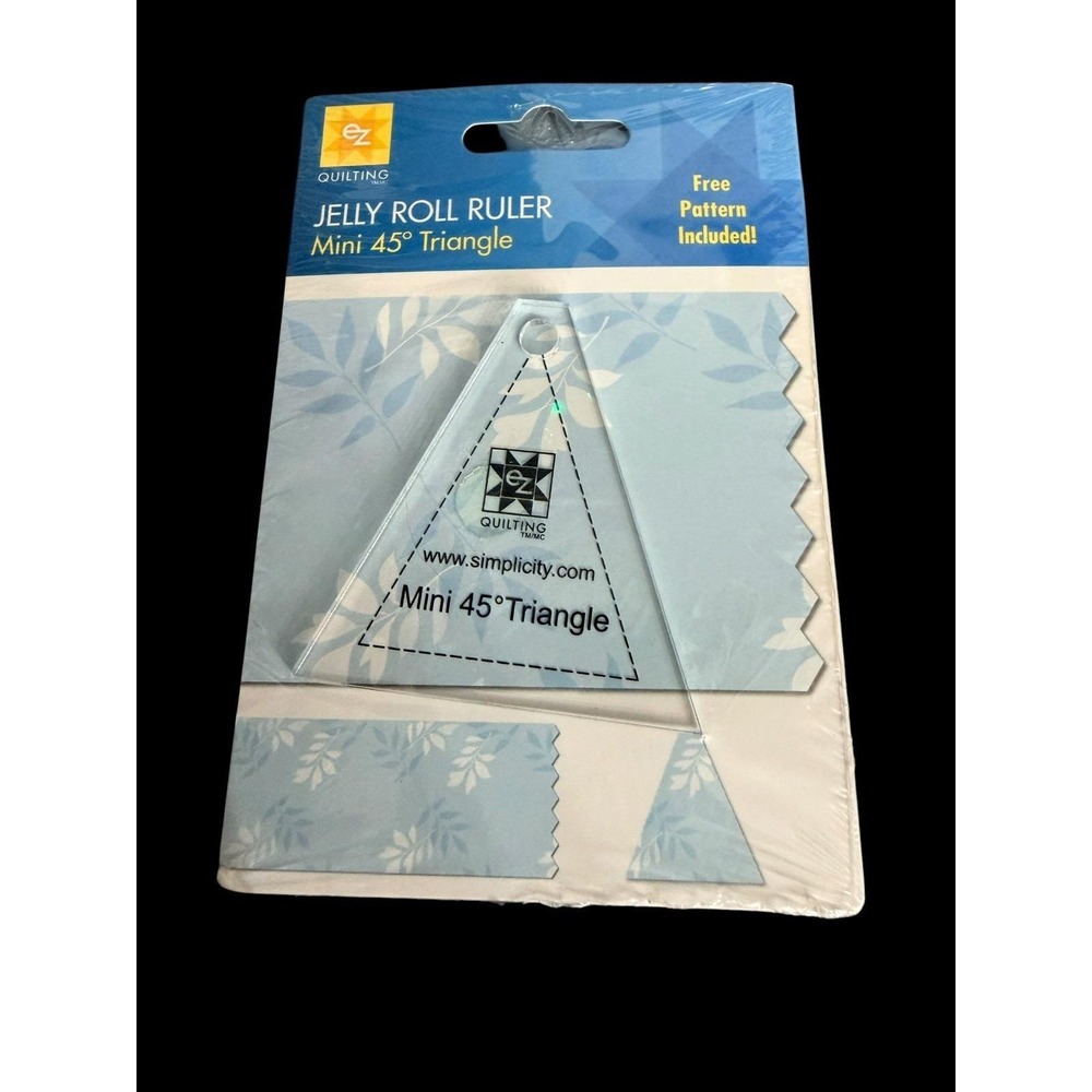 NEW EZ Quilting Jelly Roll Ruler Mini 45° Triangle 882227